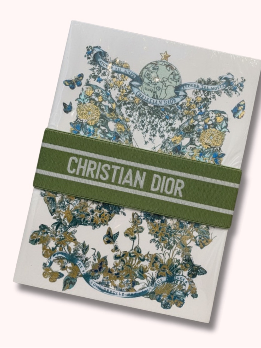 Christian Dior Floral Notebook NEW SEALED “Around the World” Dior Maison